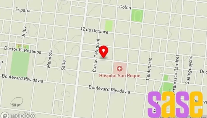 mapa de electrosol Taller de reparaciones eléctricas en Rosario del Tala