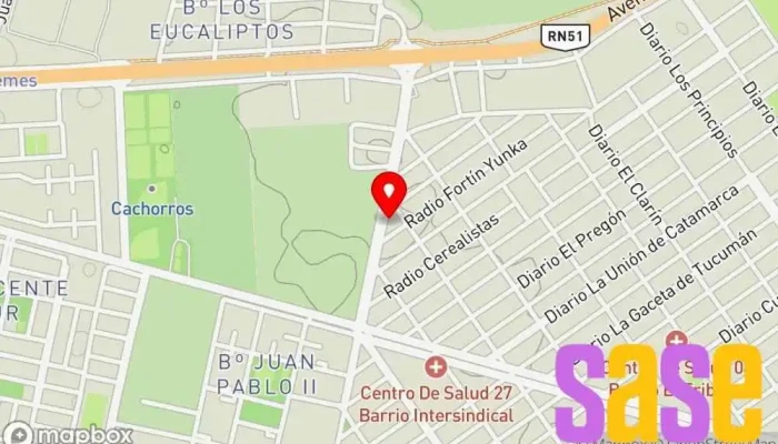 mapa de ELEKTRON Electromecánica - GRUPO LABEKTRON. Ingeniero en Salta