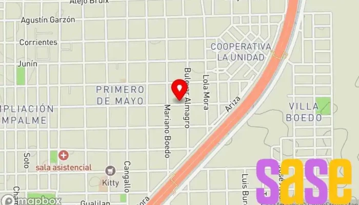 mapa de Eliseo Brunelli Circuitos Impresos Tienda de componentes electrónicos en BZS