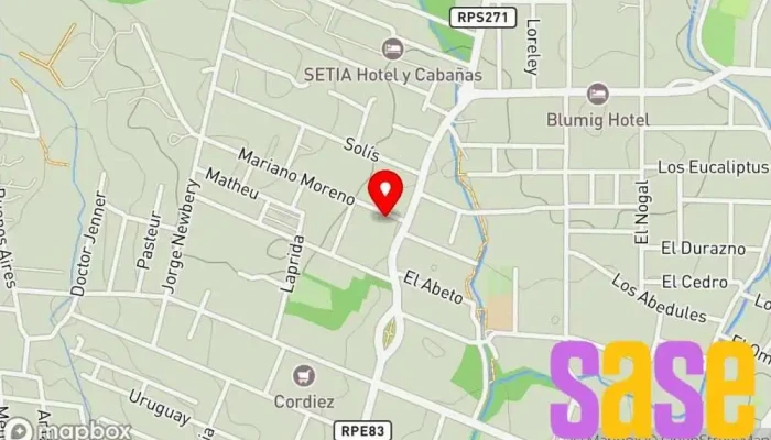 mapa de elsitiodelavilla.com Agencia de publicidad, Consultora informática en Villa Gral. Belgrano