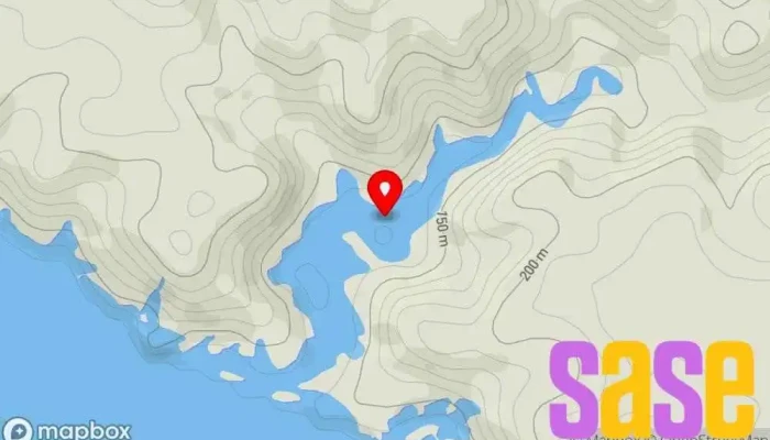 mapa de Embalse Florentino Ameghino Reservoir en Chubut