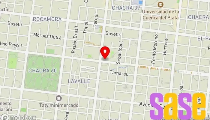 mapa de Eminel Ingeniería Eléctrica s.r.l. Oficinas de empresa en Posadas