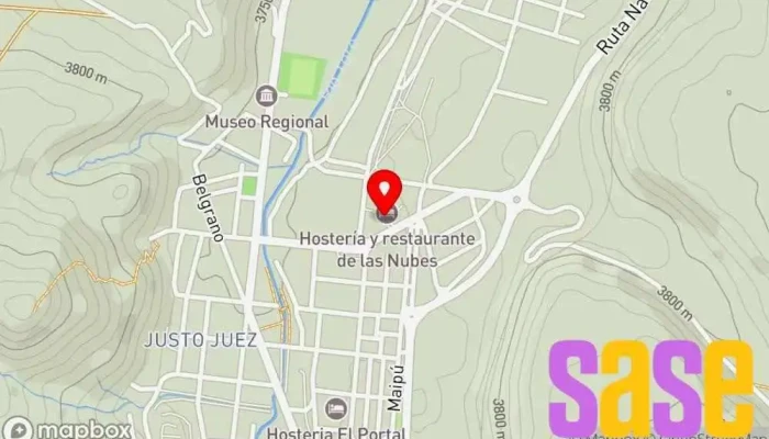 mapa de Enel X Charging Station Estación de carga de vehículos eléctricos en San Antonio de los Cobres