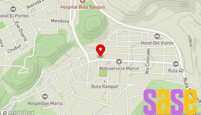 mapa de EPEN - Ente Provincial de Energía del Neuquen Compañía eléctrica en Buta Ranquil