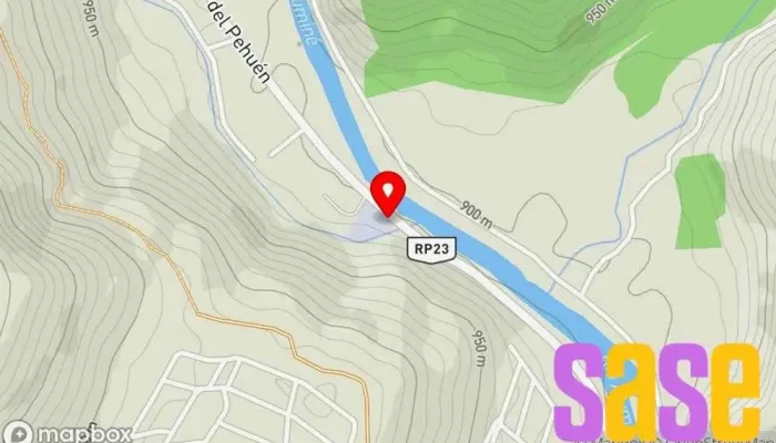 mapa de EPEN Alumine Oficinas de empresa en Aluminé