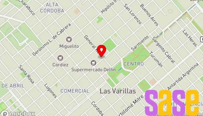 mapa de Everest Electricidad & Iluminación Tienda de iluminación en Las Varillas