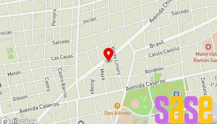 mapa de EXO Tienda de informática, Empresa de biotecnología, Proveedor de servicios de Internet, Instituto de Tecnología, Empresa de software en Cdad. Autónoma de Buenos Aires