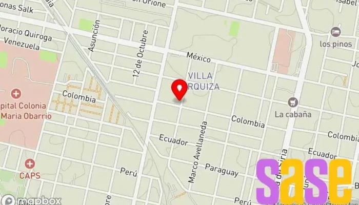 mapa de Faciano Radios y Relojes  en San Miguel de Tucumán