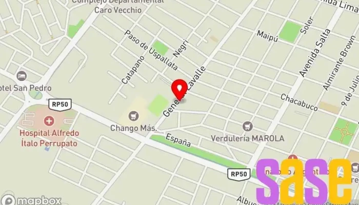 mapa de Fas Electric Power Tienda de artículos para el hogar en San Martín