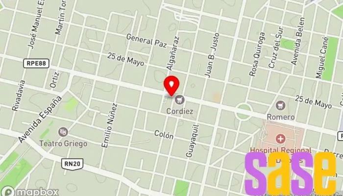 mapa de FEDENAHU ELECTRICIDAD E ILUMINACION Compañía eléctrica en Villa Dolores