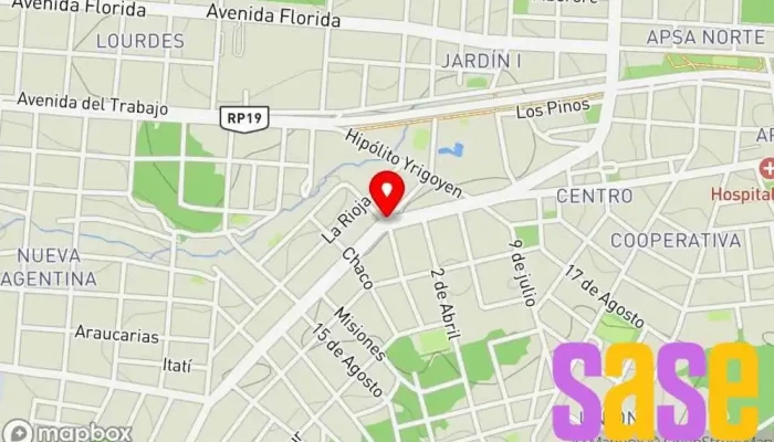 mapa de FiberNet - Wanda Proveedor de servicios de Internet en Wanda