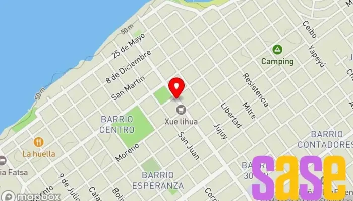 mapa de FM 93.1 Fénix del Paso Emisora de radio en Centro