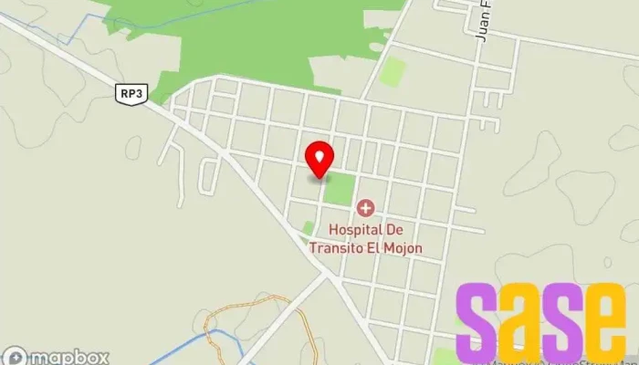 mapa de Fm Bahía Emisora de radio en El Mojón