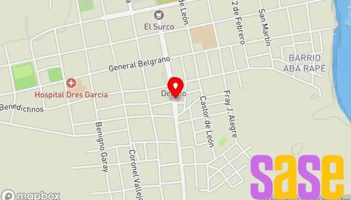 mapa de Fm Carbel 97.5 Emisora de radio en Guillermo Núñez y