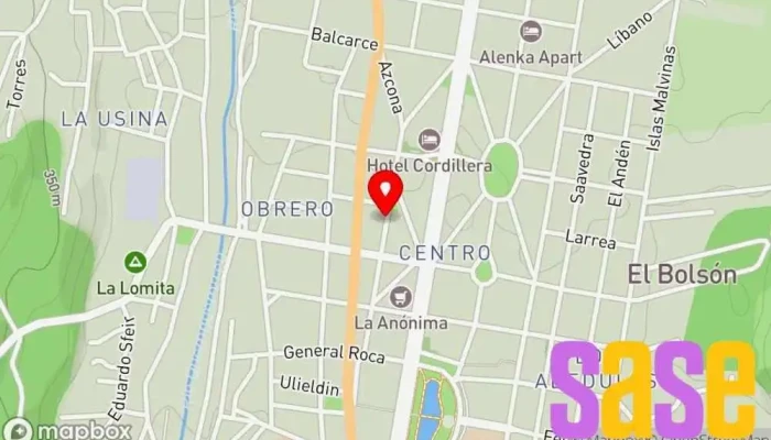 mapa de FM CUMBRE 98.3 Emisora de radio en Onelli 3075