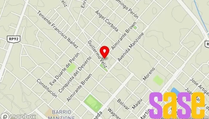mapa de F.m. del Siglo 90.7 Emisora de radio en Añatuya