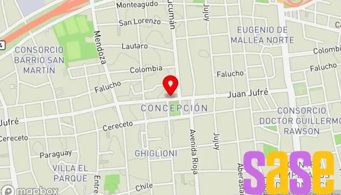 mapa de FM Dios Emisora de radio en San Juan