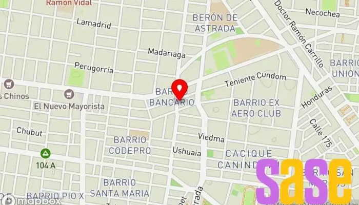 mapa de FM Fuera de Serie 91.5 Emisora de radio en Corrientes