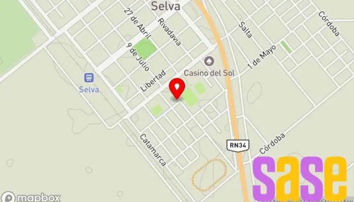 mapa de Fm Impacto 94.7 Emisora de radio en Selva