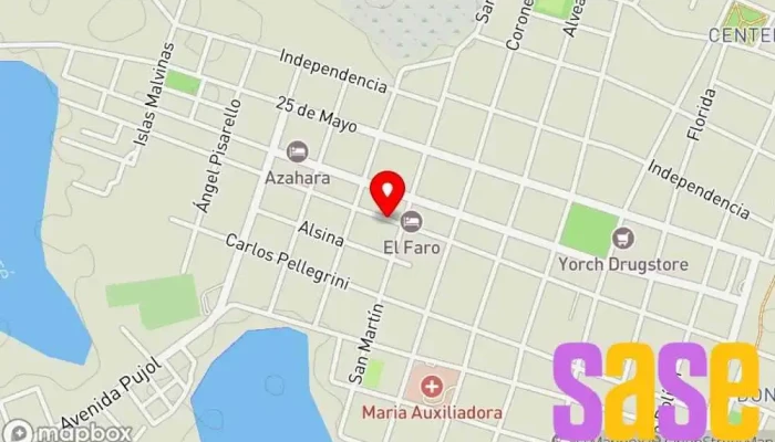 mapa de Fm La Cueva 102.5 Emisora de radio en Saladas