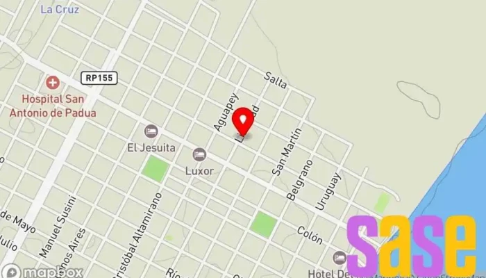 mapa de FM La Misión 92.3 Emisora de radio en W3346 La Cruz