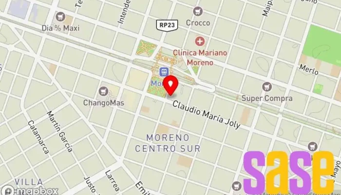 mapa de Fm Latina Moreno 99.7MHz Emisora de radio en HIS