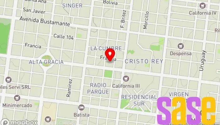 mapa de FM LIBERTAD 94.7 Emisora de radio en Ávila 5299-5399