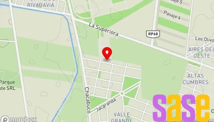 mapa de FM RADIO LATIDO 96.5 Emisora de radio en RAWSON