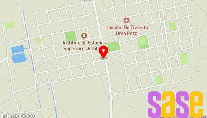 mapa de FM San Martín 91.5 Emisora de radio en Brea Pozo