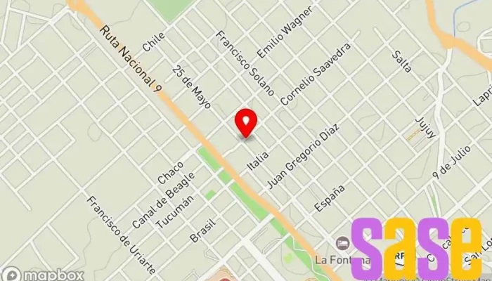 mapa de FM SION - 105.300 MHZ Emisora de radio en Termas de Río Hondo