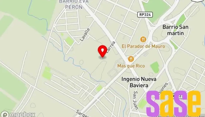 mapa de FM VIDA - 100.500 MHz. Emisora de radio en Famaillá