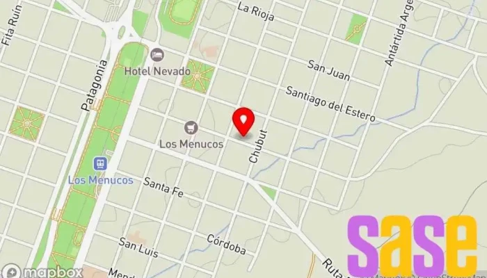 mapa de FM.Estilo 101.5 Emisora de radio en Río Negro