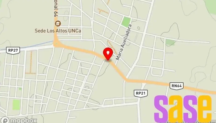 mapa de FMS electrónic  en Los Altos