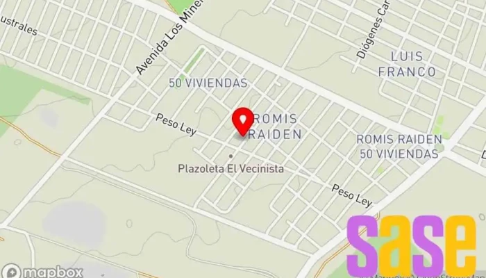 mapa de FRIOTECNICA, Taller de Refrigeración y Electricidad. Servicio de reparación de neveras en San Fernando del Valle de Catamarca