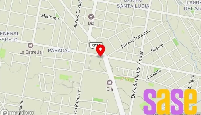 mapa de Fusa-Elec Tienda de electricidad en Paraná