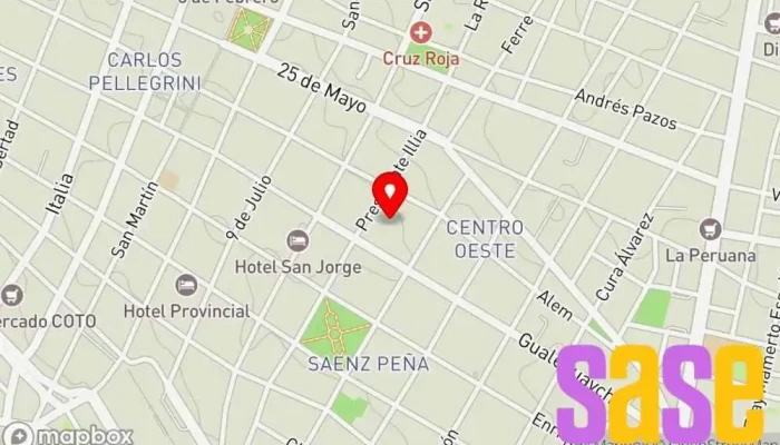 mapa de Gama Sonido E Iluminacion Tienda de iluminación en Paraná
