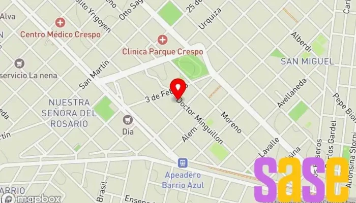mapa de GAMMA Electronica Tienda de electrónica en Crespo