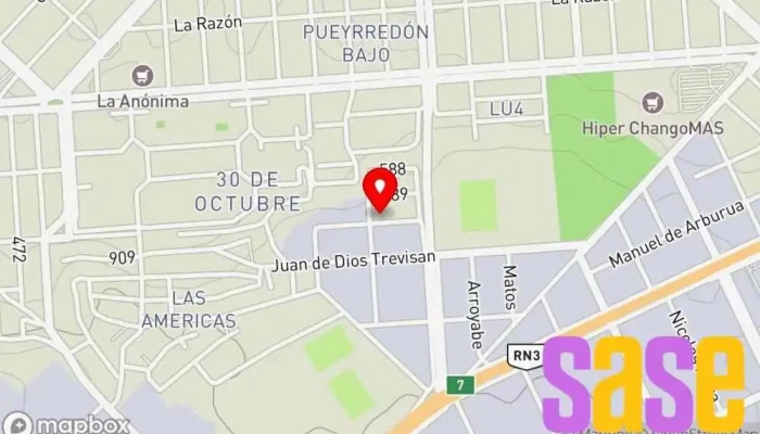 mapa de Gb Electricidad De Automotor Taller de reparación de automóviles en Comodoro Rivadavia