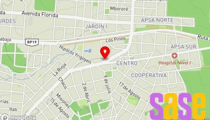 mapa de GB Telefonía Tienda de electrónica en Wanda