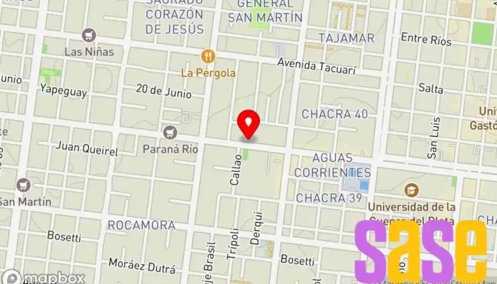 mapa de Geba Soluciones Integrales Proveedor de equipos de energía solar en Posadas