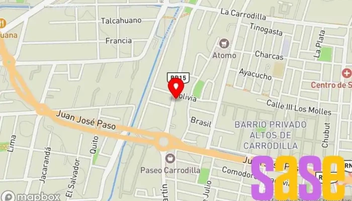 mapa de GENCOELEC NEORED Materiales Eléctricos (Suc. Luján) Tienda de electricidad, Tienda de iluminación en Luján de Cuyo