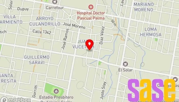 mapa de Genios Srl - Casa de Electricidad e Iluminación en Paraná. Tienda de iluminación en Paraná