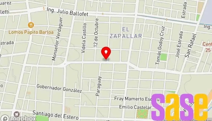 mapa de Giménez Electricidad Tienda de electricidad en Las Heras