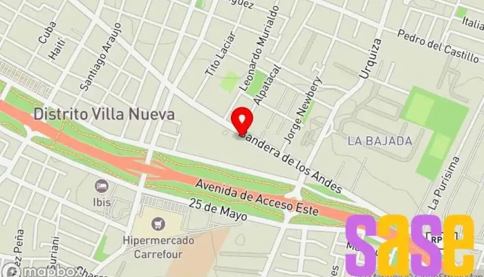 mapa de Gimenez Electricidad 