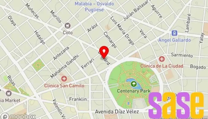 mapa de GPS - Eco Electrónica e Inyección Automotriz Taller mecánico en Cdad. Autónoma de Buenos Aires