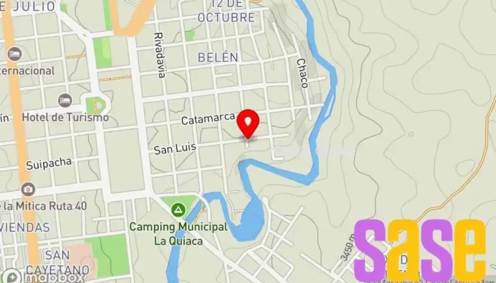 mapa de GPS Taller - Electricidad David Taller mecánico, Taller de reparación de automóviles en La Quiaca