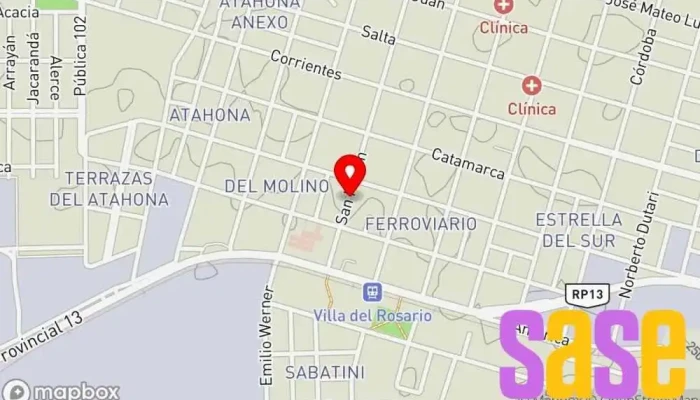 mapa de GPS Taller - Electromecanica Olivero Taller mecánico, Taller de reparación de automóviles en Villa del Rosario