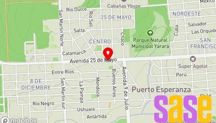 mapa de Grupo Marquez Tienda de electrodomésticos en Puerto Esperanza