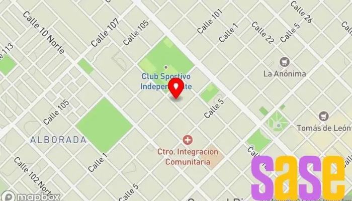 mapa de HAMCelectronic Establecimiento de reparación de artículos electrónicos en Gral. Pico