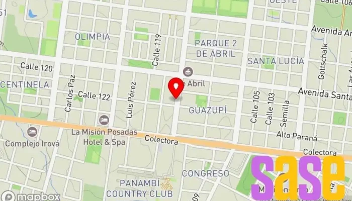 mapa de INARCEL Equipos y soluciones de energía, Electricista, Tienda de iluminación en Posadas